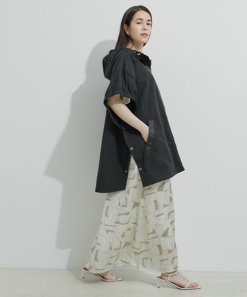 ADAM ET ROPE'（アダムエロペ） ポンチョ FREE ブラック レディース