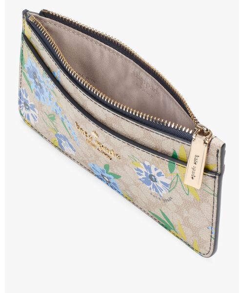 kate spade NEW YORK カードケース スペード フラワー