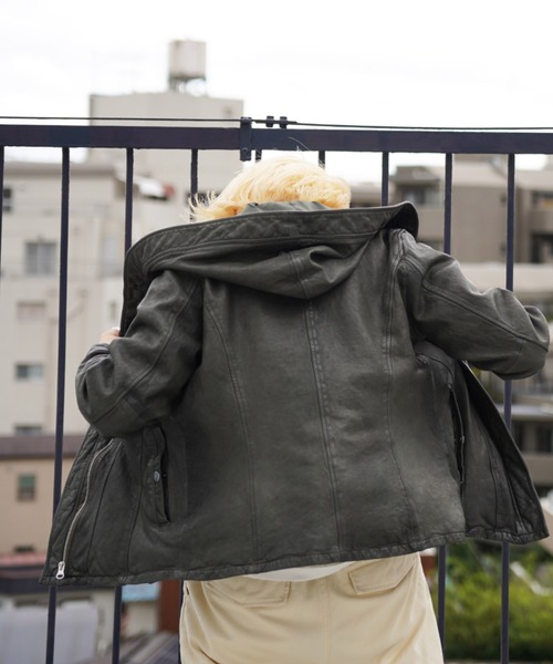 AVIREX（アヴィレックス） レザージャケット MEDIUM ブラック