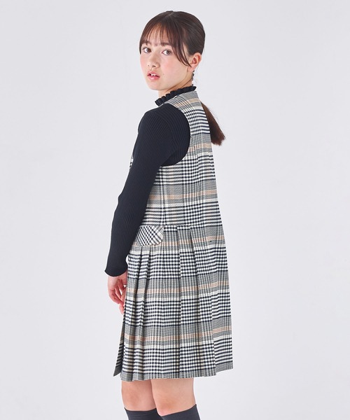 CHOPIN（ショパン） ジャンパースカート ダブル釦サイドプリーツ