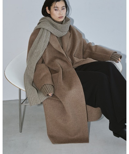 【最終値下げ】todayful ウール ロングコート モカ TODAYFUL 「TODAYFUL」 チェスターコート 38inch モカ レディース