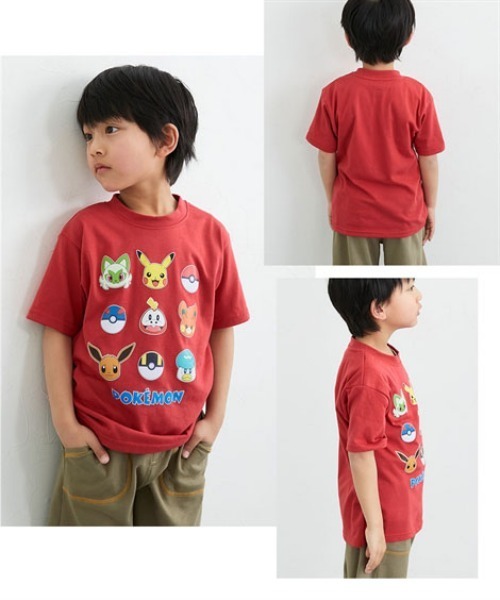 tシャツ 「ポケットモンスター」半袖プリントTシャツ キッズ 子供服