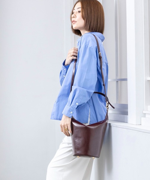 MIAN ショルダーバッグ バッグ バケット2wayショルダーバッグ