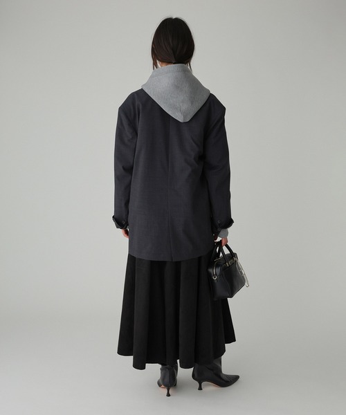 BABYLONE（バビロン） スカート フェイクスエードフレアスカート