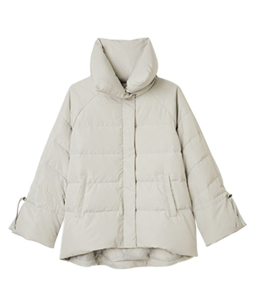 「RANAN」 ダウンジャケット L グレー レディース_画像3