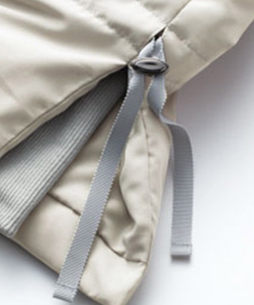 「RANAN」 ダウンジャケット L グレー レディース_画像4