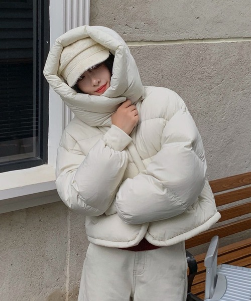 c.u.l ダウンコート ダウンジャケット パッファー 中綿 ボリューム