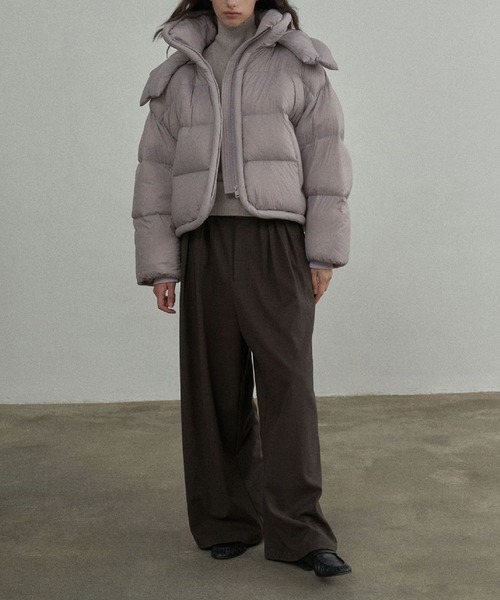 c.u.l ダウンコート ダウンジャケット パッファー 中綿 ボリューム