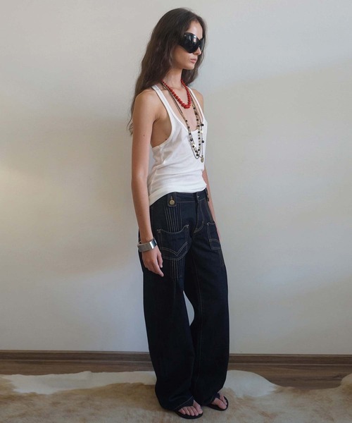 sculptor デニム SCULPTOR（スカルプター） ジーンズ デニム デニムパンツ Pintuck