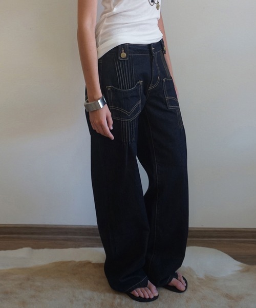 SCULPTOR（スカルプター） ジーンズ デニム デニムパンツ Pintuck