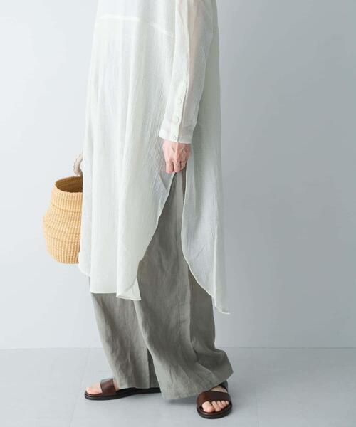 かぐれ チュニック ガーゼロングチュニック : ZOZOTOWN Yahoo!店