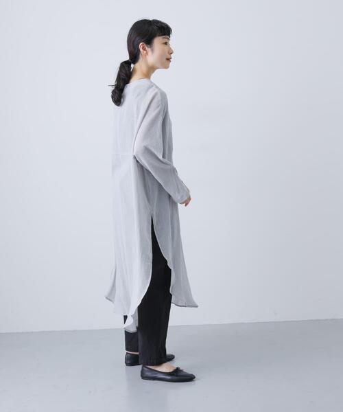 かぐれ チュニック ガーゼロングチュニック : ZOZOTOWN Yahoo!店