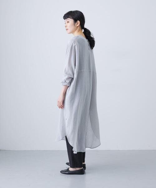かぐれ チュニック ガーゼロングチュニック : ZOZOTOWN Yahoo!店