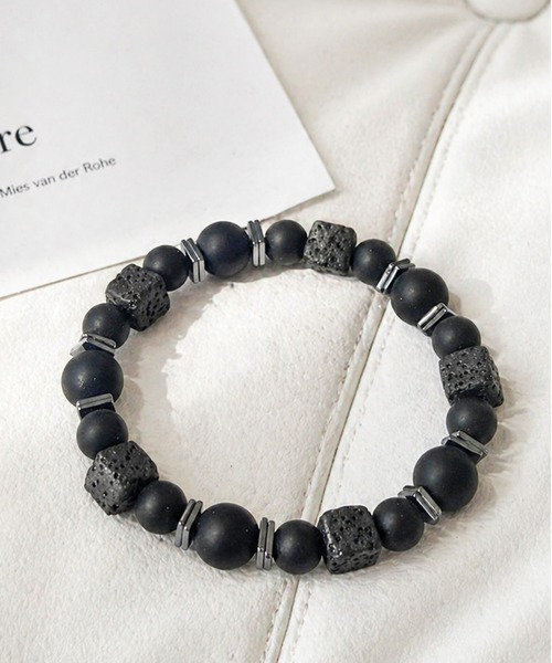 NOLITA LABORATORY ブレスレット 「 NOLITA / ノリータ 」天然溶岩石