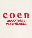 tシャツ COEN(コーエン)ロゴ刺繍UNI ...の詳細画像4