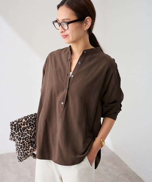 FRAMeWORK（フレームワーク） ブラウス シャツ レーヨンナイロン