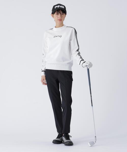 ニット セーター 「PING APPAREL」ロゴジャカードハイネックニット 「LADIES LINE」 (LADIES) レディース_14