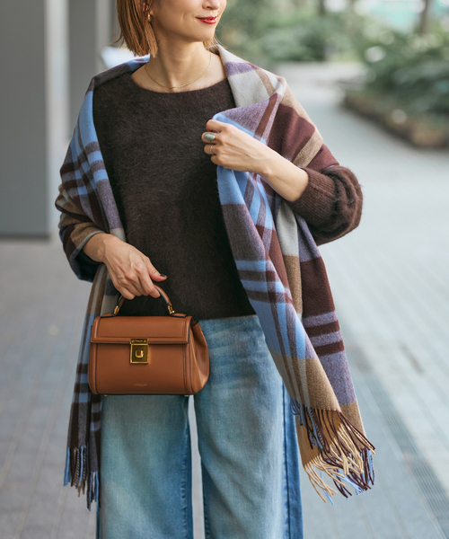 ジョシュアエリス　ストール　カシミヤ100% スピックアンドスパン Spick＆Span（スピック アンド スパン） ストール マフラー Joshua