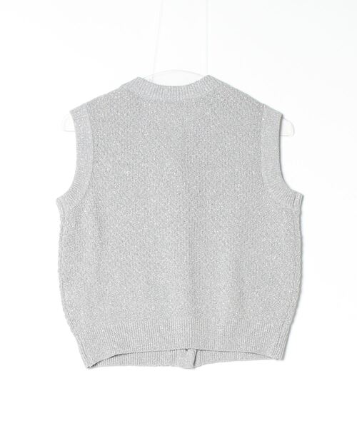 BEAUTY＆YOUTH UNITED ARROWS ニットベスト FREE グレー レディース