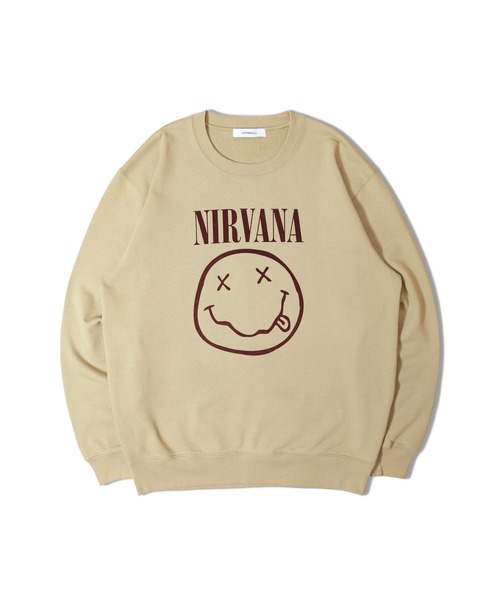 NIRVANA（MAMMUT） トレーナー スウェット JOHNBULL- NIRVANA SMILEY
