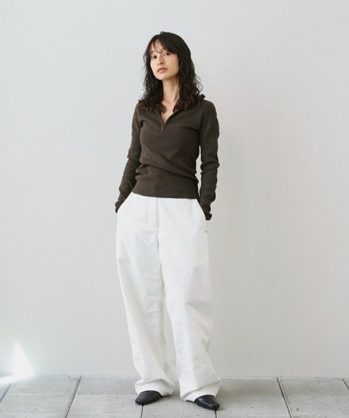 ニット/セーター Halfzip Rib Knit TODAYFUL ニット セーター Halfzip Rib Knit レディース : ZOZOTOWN