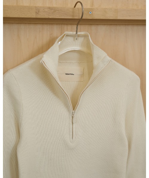 ニット/セーター Halfzip Rib Knit TODAYFUL ニット セーター Halfzip Rib Knit レディース : ZOZOTOWN