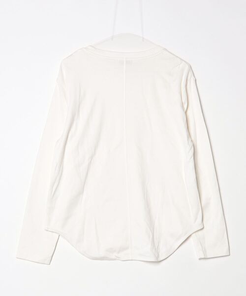 「GREED」 長袖カットソー - ホワイト レディース_画像2