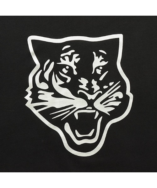 「Onitsuka Tiger」 半袖Tシャツ M ホワイト×シルバー レディース_画像2