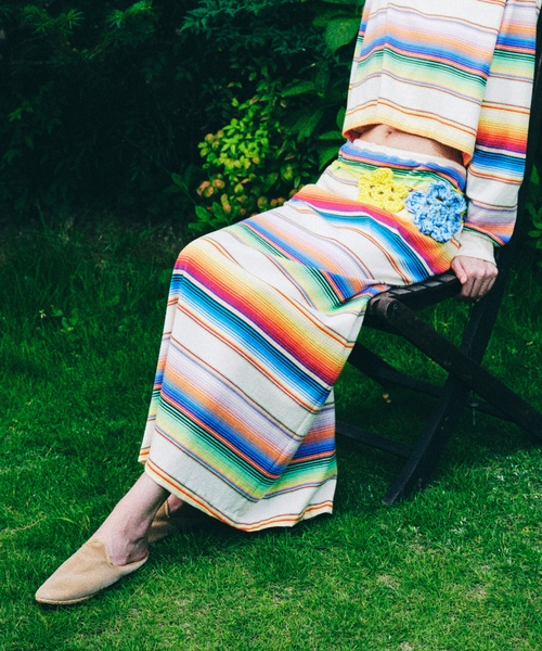 BADABIDA様 Bshop 「amenda」ロングスカート ONE ホワイト系その他5 レディース