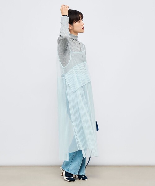 Rie Miller（リエミラー） ワンピース ウォッシャブルチュールキャミ