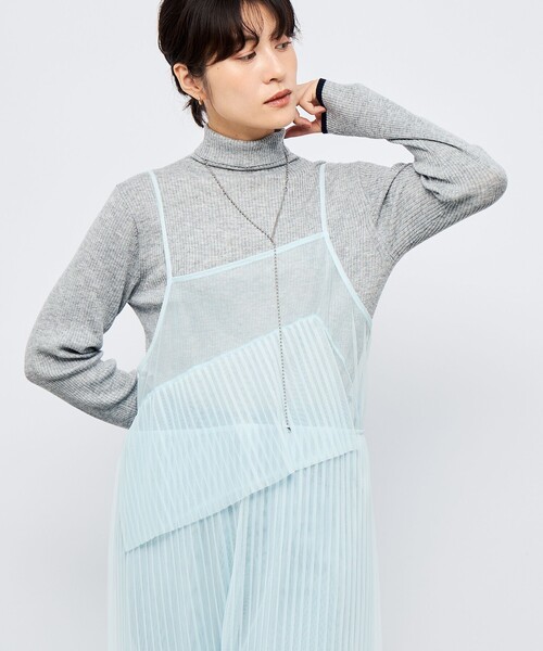 Rie Miller（リエミラー） ワンピース ウォッシャブルチュールキャミ