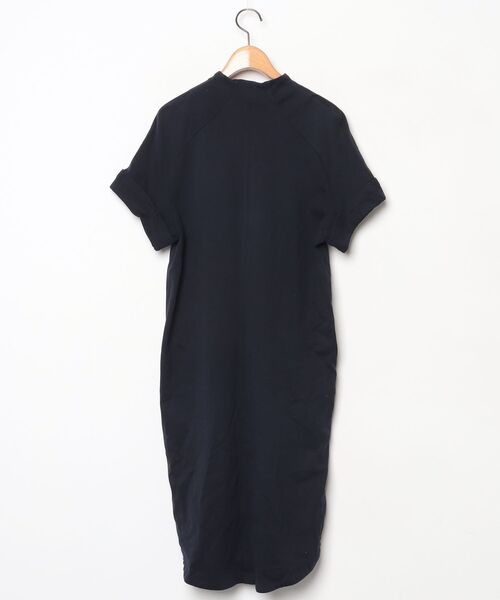 「mame」 半袖ワンピース - ネイビー レディース_画像2