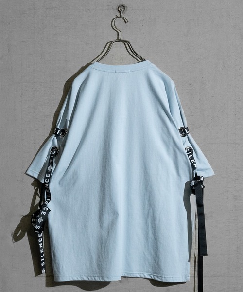 「JOHN'S CLOSET」 半袖Tシャツ LARGE サックスブルー メンズ_画像3