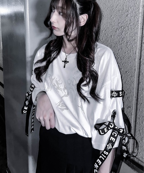 「JOHN'S CLOSET」 半袖Tシャツ LARGE サックスブルー メンズ_画像8