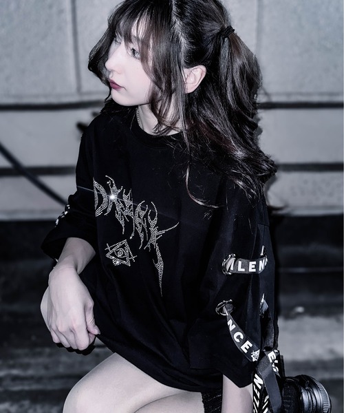 「JOHN'S CLOSET」 半袖Tシャツ LARGE サックスブルー メンズ_画像9