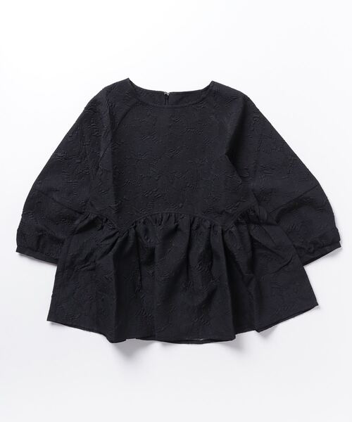 「terrace」 7分袖ブラウス MEDIUM ブラック レディース_画像2