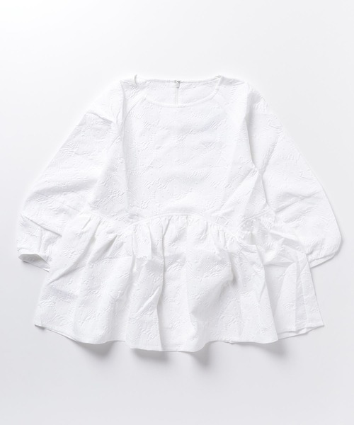 「terrace」 7分袖ブラウス MEDIUM ブラック レディース_画像4