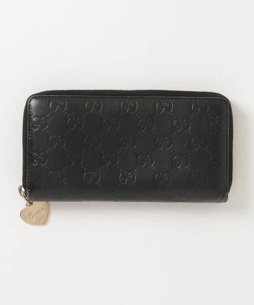 GUCCI（グッチ） グッチシマ 長財布 - ブラック メンズ : ZOZOTOWN