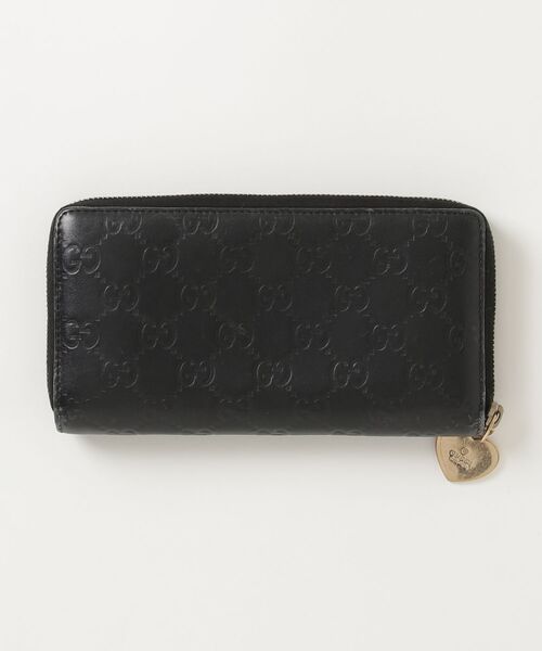 GUCCI（グッチ） グッチシマ 長財布 - ブラック メンズ : ZOZOTOWN