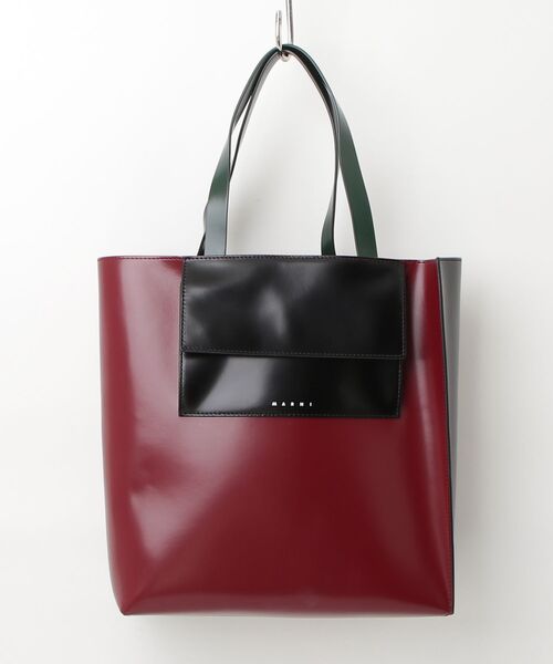 MARNI（マルニ） MUSEO ワンポイントトートバッグ - レッド レディース 