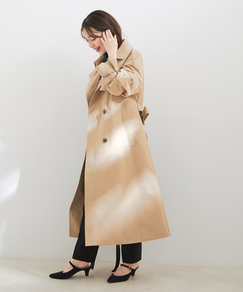 VIS（ビス） トレンチコート M ベージュ レディース : ZOZOTOWN Yahoo