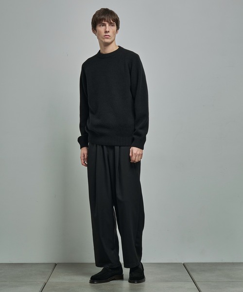 ATON（エイトン） セーター ニット 「ATON」LAMBS WOOL CREWNECK