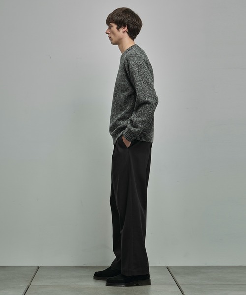 ATON（エイトン） セーター ニット 「ATON」LAMBS WOOL CREWNECK