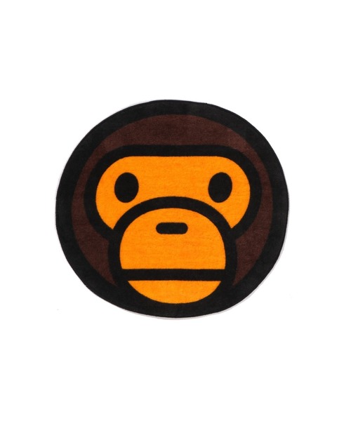 A BATHING APE（アベイシングエイプ） ハンカチ BABY MILO FACE HAND