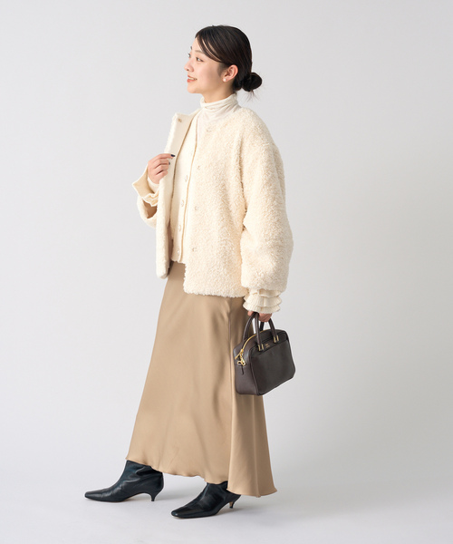 イエナIENA麻/PLノーカラージャケット38ベージュ イエナ IENA ノーカラージャケット イエナIENA麻/PLノーカラー