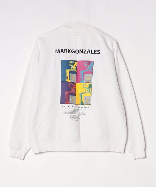 Mark Gonzales（マークゴンザレス） スウェットカットソー M ホワイト