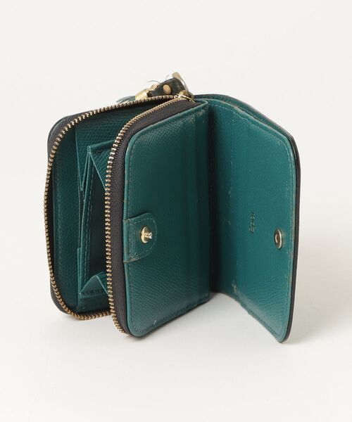 「Epoi」 ワンポイント財布 - グリーン レディース_画像4
