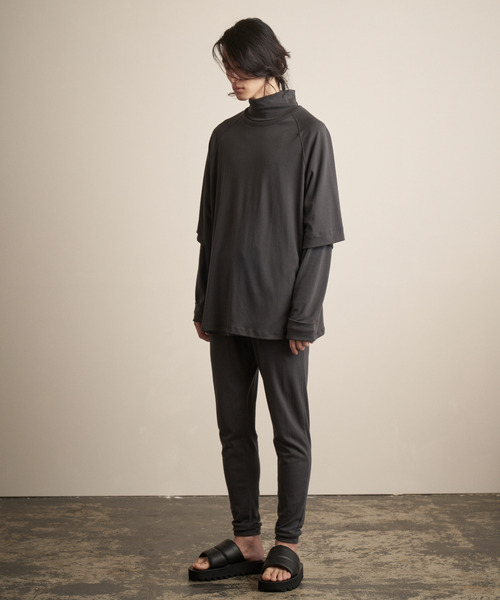 「TROVE」 イージーパンツ 1 グレイッシュベージュ メンズ_画像4