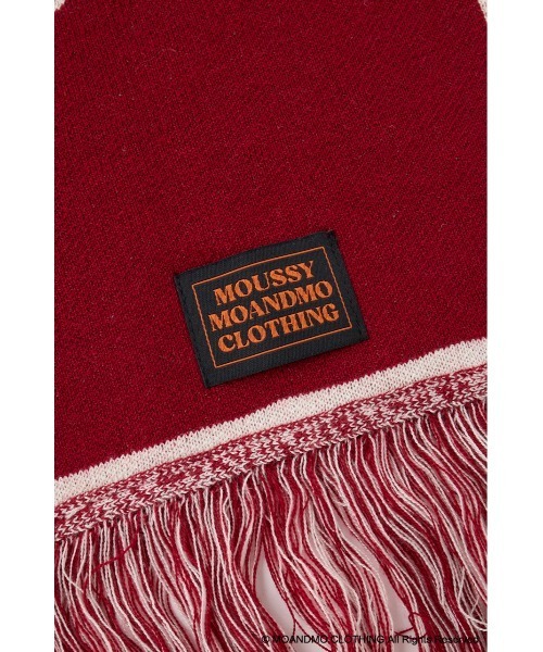 MOUSSY（マウジー） ストール マフラー MOANDMO JACQUARD マフラー