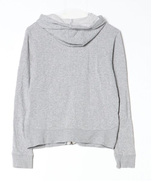 「Reebok」 ジップアップパーカー L グレー レディース_画像2